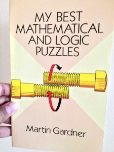 My Best Mathematical And Logic Puzzles by Martin Gardner published by Dover